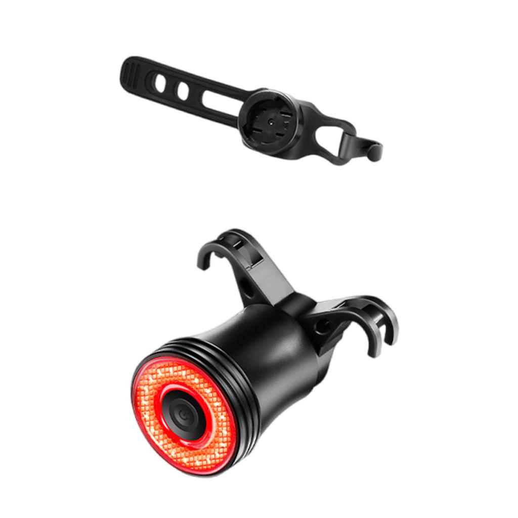 Smarted Brake Sensing Rear Light Rechargeable Waterproofed Bicycles Rear Light for Road and Mountain Bikes