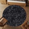 1pc Marble texture Round Chair mat Area Rug - Non-Slip, Floor Mat for Office, Bedroom, and Indoor Decor -1002111