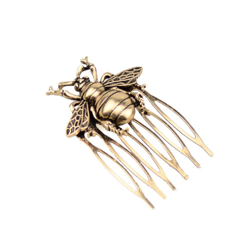 

Vintage Metal Bee Hair Clip Pins For Women Girls Hairpins Decorate Wedding Hair Combs Pins Hairstyle Bride Hair Accessories
