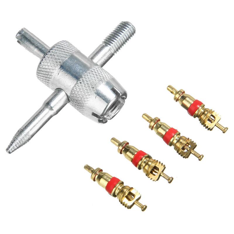 Buy 1set 4 Way Car Motorcycle Bike Tyre 