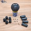 JDM Blitz Ultra Graffiti Suede Leather Gear Shift Knob Racing Sports Car Manual Transmission Stick Shifter Lever for Universal