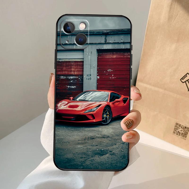 Cool Sports Car Phone Case For iPhone 17 Air 16 15 14 13 11 12 Pro Max 13 12 mini 15 16 Plus 16e Cover Coque