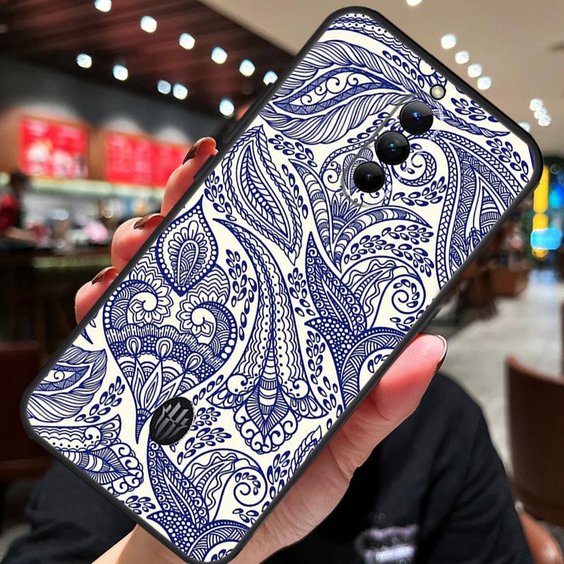 Paisley Pattern Case For ZTE Nubia Red Magic 11 10 8 9 8S 9S 10S Pro Plus 10 Air 5G 6R 6 7 6S 7S Pro Cover