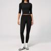 Ze Innovation brushed yoga outfit set for women, high-intensity outdoor fitness tight sports quick-dry set for women