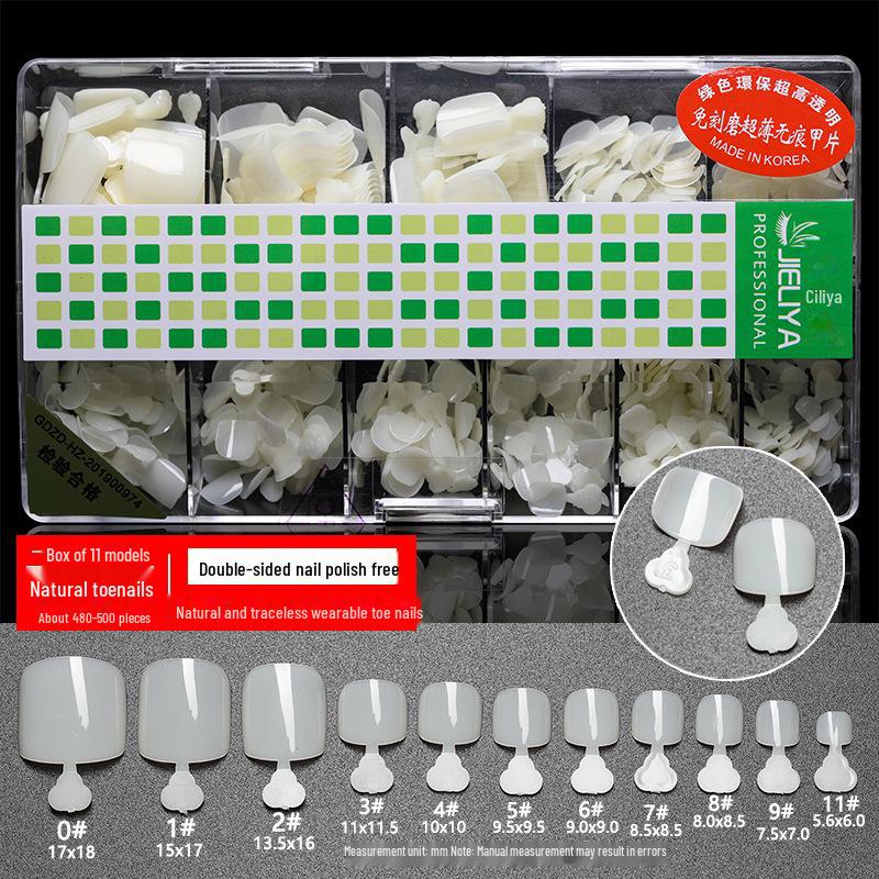 Ultra-Thin Handmade Long Ladder Nail Art Patch