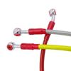 Universal 45cm/90cm Motorcycle Dirt Bike Braided Hydraulic Reinforce Brake Line Clutch Oil Hose for YAMAHA Hydraulic Brake Tube