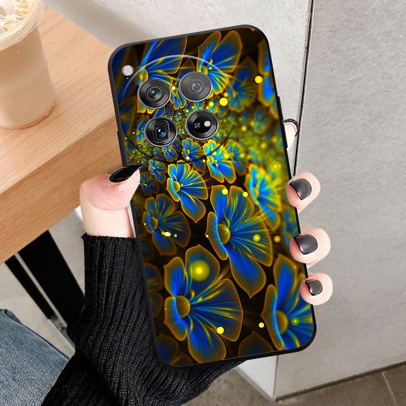 Etui Osłona Na OnePlus 12 Na OnePlus12 Fundas Nowe Czarne Miękki Silikon TPU Ochronne Etui Na Telefon Dla One Plus 12 Zderzak Coque