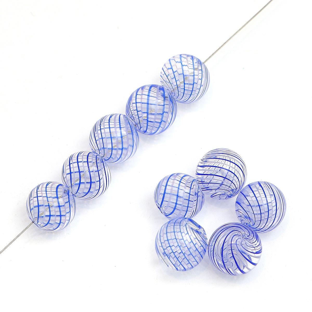 

1 шт. 14/16 мм узор стриола от руки полые цветные глазурные круглые шарики разноцветные стеклянные бусины для изготовления ювелирных изделий DIY браслет ожерелье серьги 14mm 1pcs