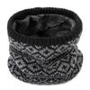 Soft Winter Neck Warmer Knitted Face Mask Fashion Neck Scarves  Women Men