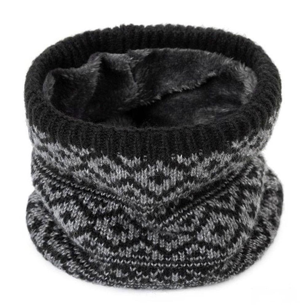 Soft Winter Neck Warmer Knitted Face Mask Fashion Neck Scarves Women Men