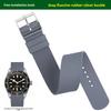 Für Tudor Black Bay FXD Serie M25707 M79363N Fluorkautschuk Armband 20mm 21mm 22mm Für Omega IWC Rolex Gummi Uhrenarmband