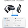 Open Ear Headphones Bluetooth 5.4 Air Conduction Wireless Earbuds Extra Bass 48H Playtime Earphones 3 EQ Modes, ENC Mic, IPX5 Fit for Workout Running