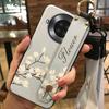 Silicone Fashion Design Phone Case For Cubot Note20 Durable Phone Holder Wrist Strap Back Cover Kickstand Waterproof