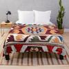 Bohemian Blanket Office Lunch Break Blanket Travel Blanket Flannel Blanket