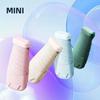UPF50 Mini Sun Umbrella Five Fold Hand Operated Parasol Compact Travel Rain Umbrella  Daily Use