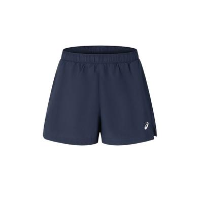 Womens Tennis Series Breathable Comfortable Soft Sports Shorts Women Shorts Dark-Blue 2042A375-400