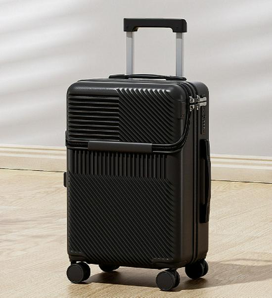 

Waterproof Large-Capacity Suitcase with Lock: Unisex Fashionable Travel Trolley for Youth and Students. 20 inches