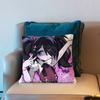 AAme Chan Needy Streamer Overload Pillow Case Short Plush Sofa Decorative Gift Home Doublesided Printing Cushio