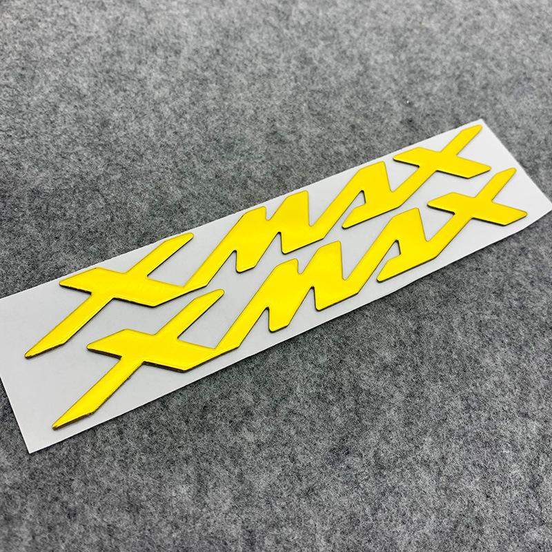 Подходит для XMAX125 250 400 аксессуары для xmax 3D наклейки-эмблемы с логотипом мотоцикла 3D мягкие клейкие наклейки