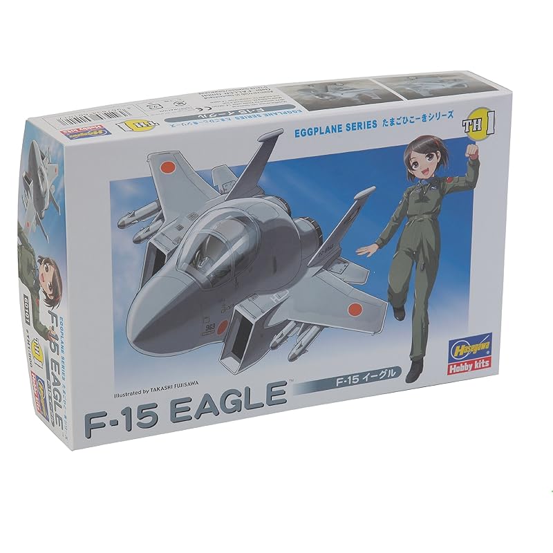 

Hasegawa egg plane Air Self-Defense Force F-15 eagle non-scale plastic model TH1