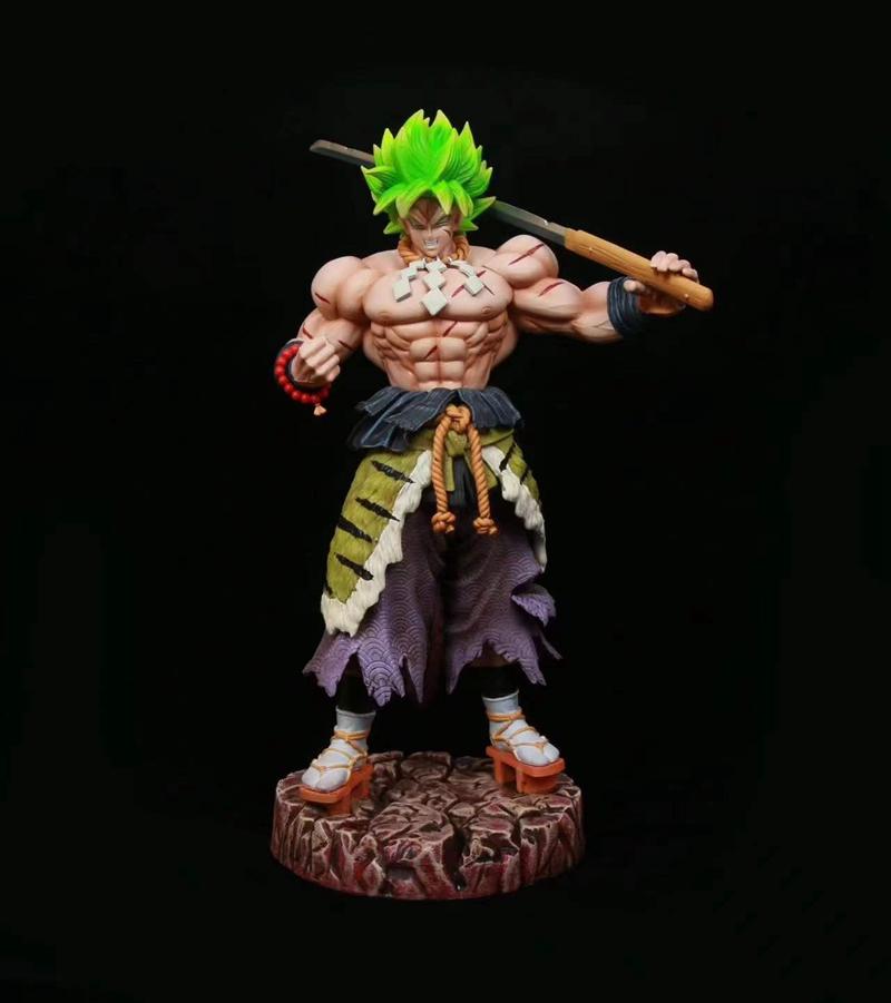 21cm Anime Dragon Ball Z Figur Samurai Son Goku Broly Super Saiyan Actionfiguren PVC Sammlermodell Puppe Ornamente Spielzeug Geschenk