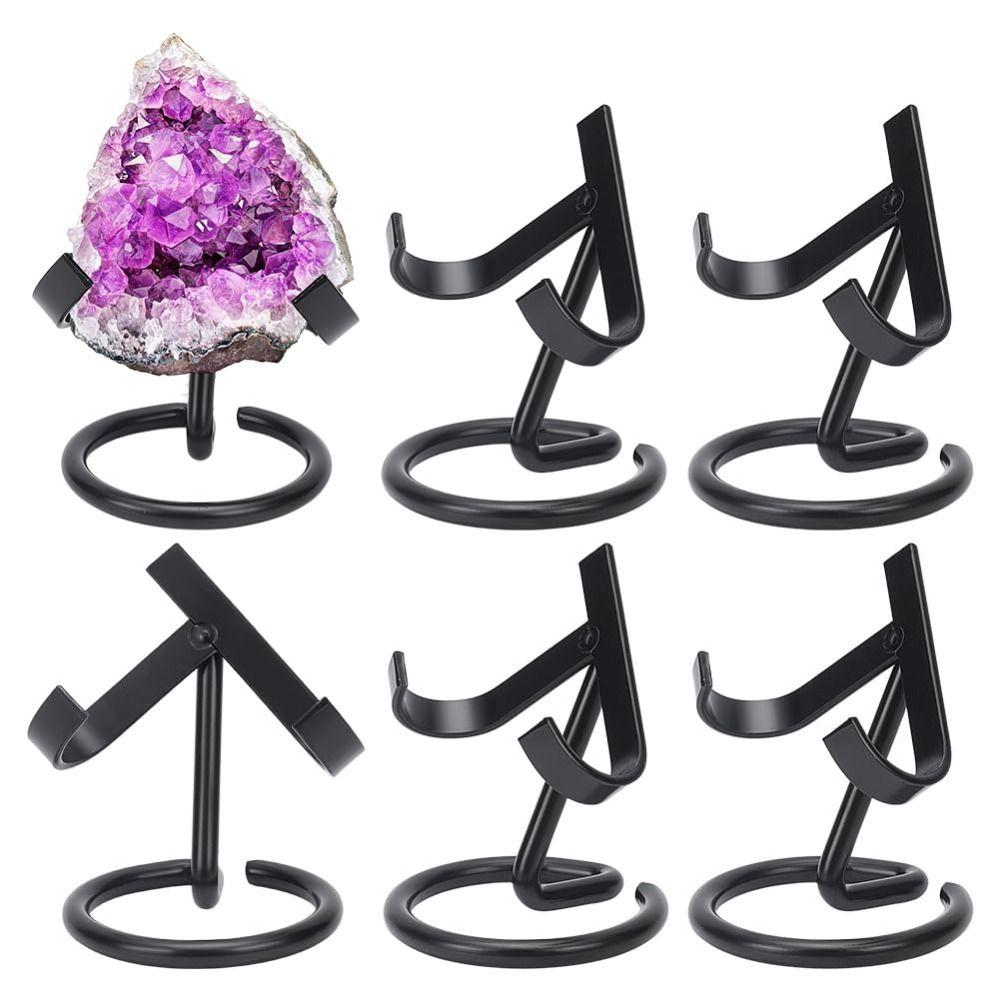 New Metal Crystal Ball Holder Mini Platinum Iron Crystal Ball Ornament Rack Display Stand For Rocks