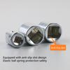 6Pcs Socket Adapter Set 1/4inch To 3/8inch 3/8inch To 1/4inch 3/8inch To 1/2inch 1/2inch To 3/8inch 1/2inch To 1/4inch