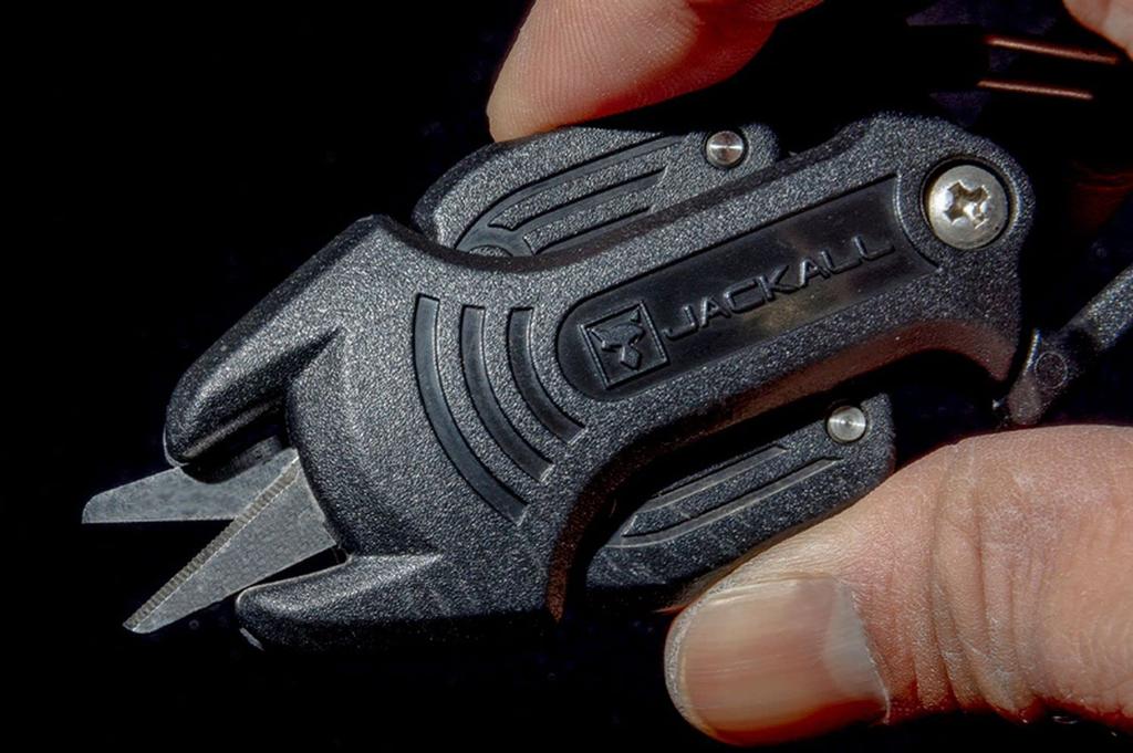 JACKALL Bank Scissors Black
