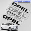 Adesivo 3D in ABS Lettera per Coda Auto Parafango Laterale Stemma Baule per Astra H G J Insignia Mokka Zafira Corsa Vectra C D Antara Combo