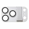 Foldable Stand Phone Camera Lens Protector Anti-scratch Full Cover Phone Lens Cover Aluminum Alloy for iphone 18 Pro MAX 18Pro