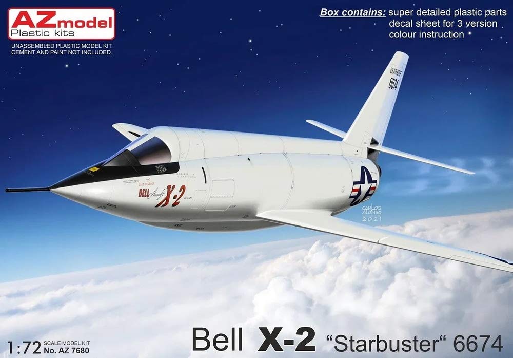 AZ Model US Air Force Bell Starbuster 6674 Plastic Model AZM7680 1/72 X-2