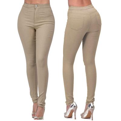 Pantalons décontractés pour femmes, Slim, mode, jean élastique, pantalon crayon