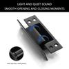 Quiet Door Latches with Strikes Plate Adjustable Tension Roller Catch Heavy Duty Adjustable Door Catch with Strikes Plate