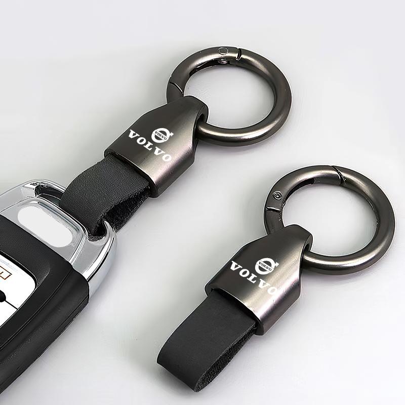 Laser Car Badge Keychain Car Logo Keyring Accessories For Volvo Xc60 Xc90 V40 V60 S60 V50 V90 S80 C40 XC40 V70 XC70 C30 C70 EX90