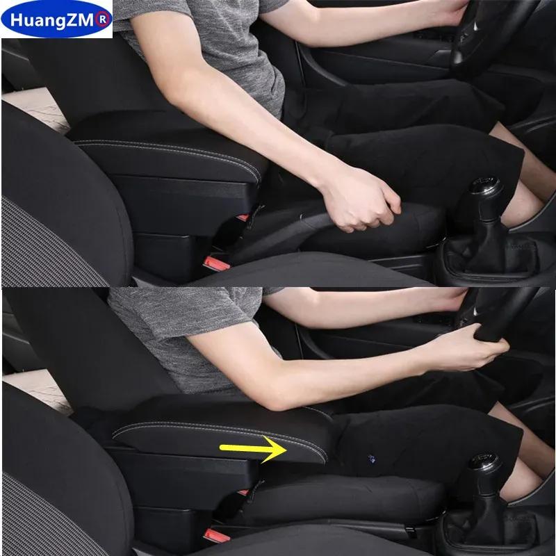 For Fiat Grande Punto Armrest Box for Fiat Punto Car Armrest Box Central Storage Box Interior Retrofit Car Accessories
