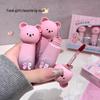 Makeup Gege Bear Xiong Soft Mist Lip Mud: Velvet Matte, Non-Drying, Waterproof Lip Glaze.