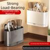 Drainage Hanging Chopsticks Cage with Water Tray Kitchen Utensil Holder  Chopstick Drain Box