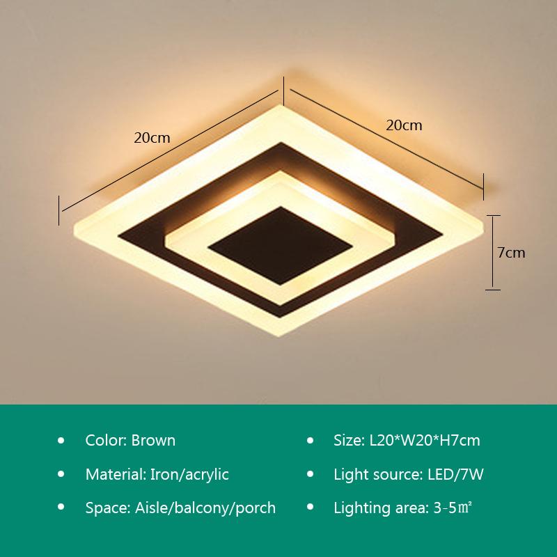 Modern LED Ceiling Lamp For Dining Living Room Bedroom Kitchen  Aisle Corridor Stairs Entrance Minimalist Style Home Decor Light
