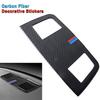 For BMW 3 Series E92 E90 05~12 Carbon Fiber Dashboard Air Vent Outlet Cover Trim