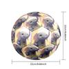 1pc Elephant Flowers Theme Soccer Ball Football, Size 5, Lightweight PVC, Outdoor Training Soccer Ball,Gift C6529