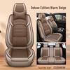 Thickened Linen Car Seat Cushion Cover for Summer
