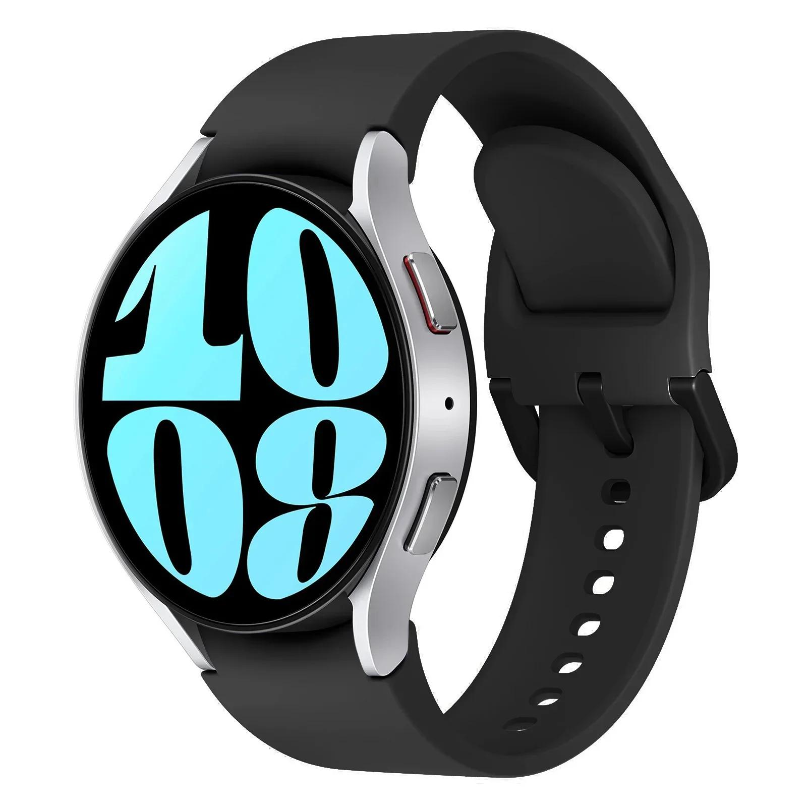 

Силіконовий ремінець Для Samsung Galaxy watch 6 4 Classic 47мм 43мм 46мм Вигнутий оригінальний змінний ремінець Для Watch 7 6 5 4 40мм 44мм Galaxy Watch 5 44mm