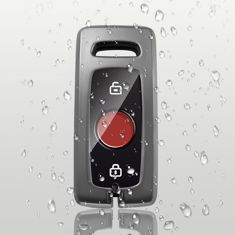 Housse de clé pour voiture électrique Niu - Coque de protection en métal pour N1S/M1 avec boucle US