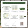 Mod Lanca Cream Estilo Conjunto de Jantar de Cerâmica de 39 Peças para 8