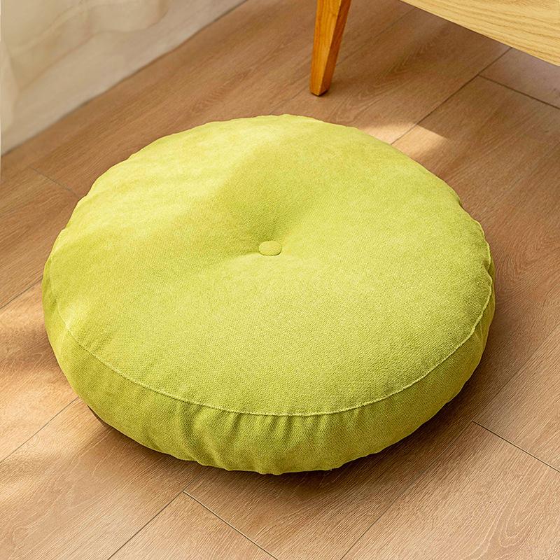 Round Floor Seat Pillow Solid Color Meditation Cushion Oversized Yoga Pillow Floor Cushions Sofa Chair Seat Pads Mat JAF122