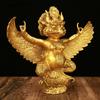 Kupfer Lei Zhen Zi Gott Statue ,Goldflügeliger Garuda Vogel Wohnzimmerdekoration