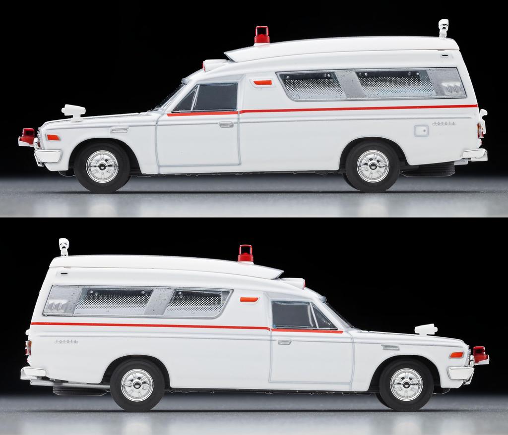 TOMYTEC Tomica Limited Vintage Scale Toyota Ambulance FS55V Type 333906 1/64 LV-216a (Finished Model)