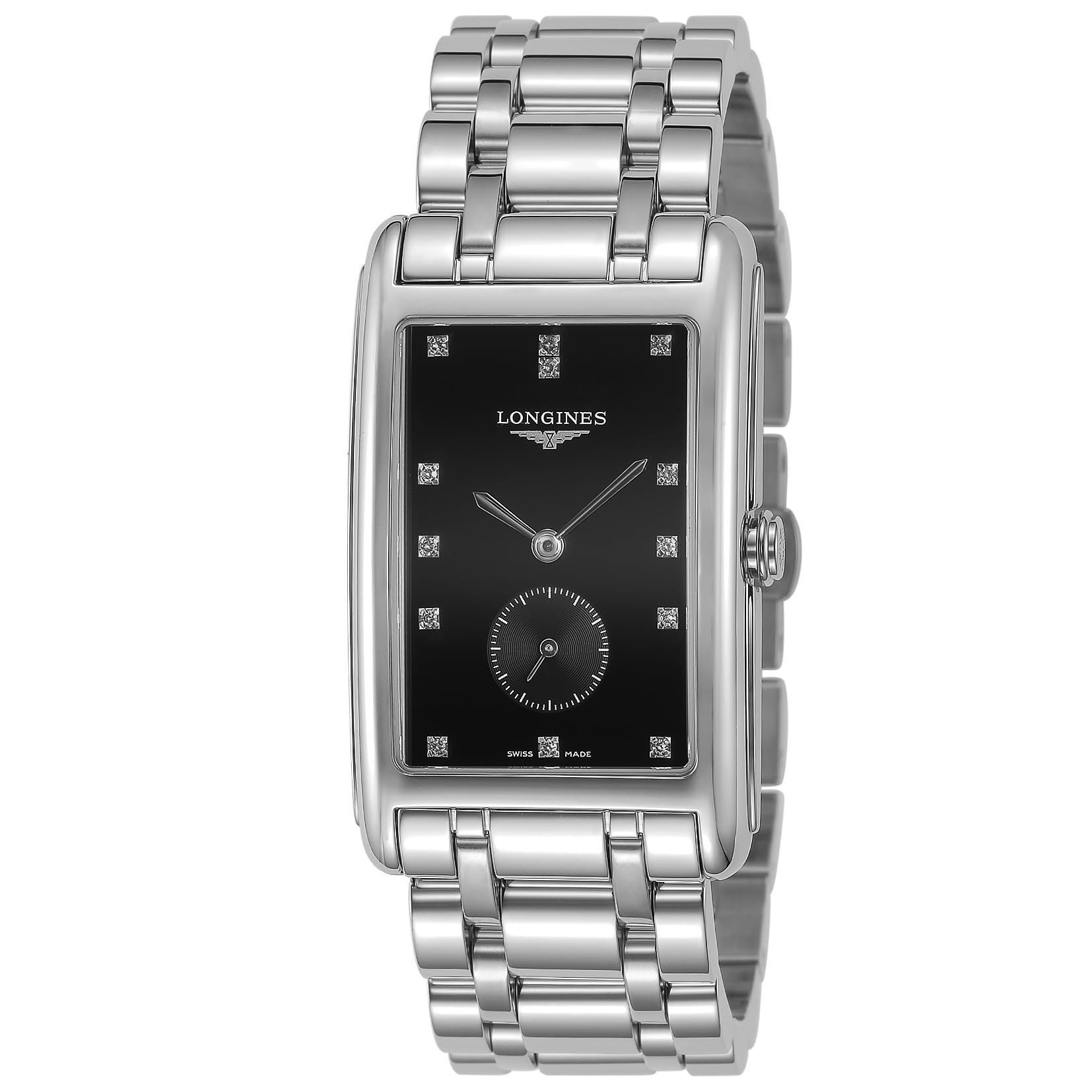 

Watch DOLCEVITA Quartz Daily Waterproof Sapphire Glass Black Dial Stainless Steel Silver [Longines] Women s L5.755.4.57.6 [Item] чорний