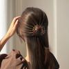 Women Retro Geometric Elastic Hair Loop Leopard Hairband Styling Accessories