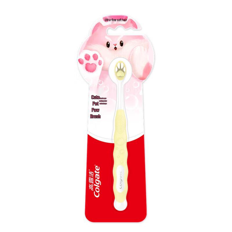 Colgate Kids Soft Bristle Toothbrush - Pet Paws Edition